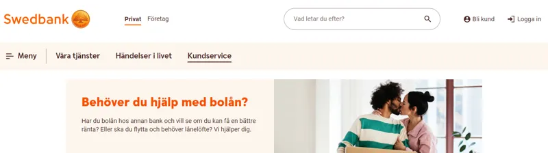 Fryst konto Swedbank